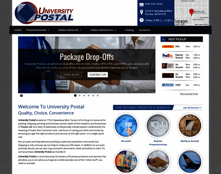 University-postal.com thumbnail