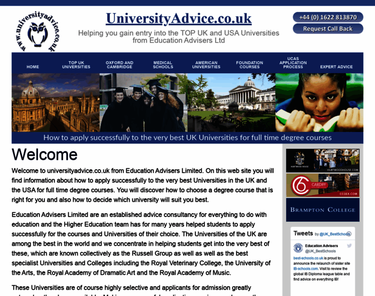 Universityadvice.co.uk thumbnail