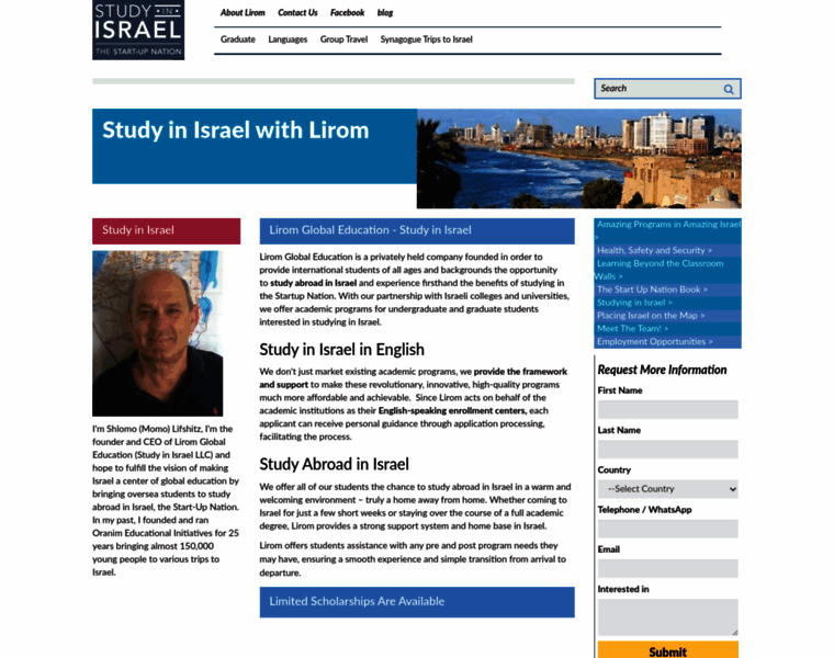 Universityinisrael.com thumbnail