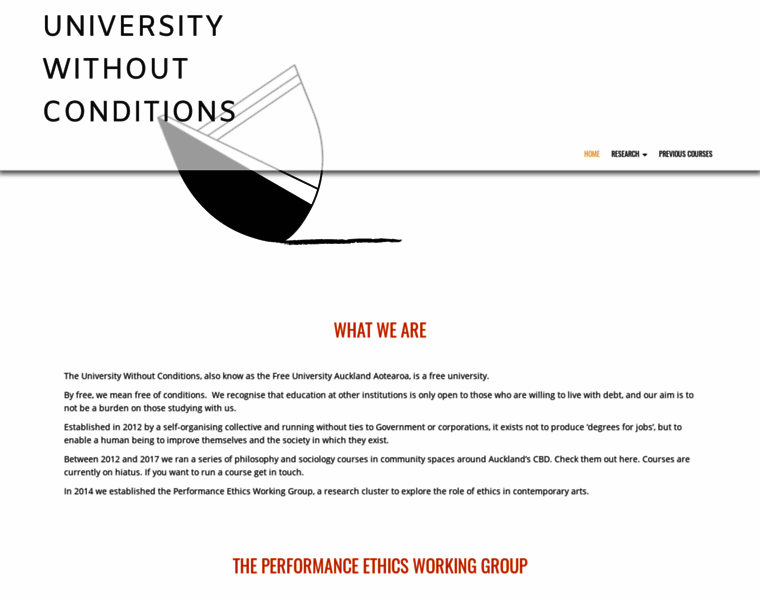 Universitywithoutconditions.ac.nz thumbnail
