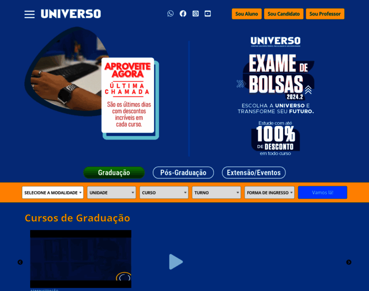Universo.edu.br thumbnail
