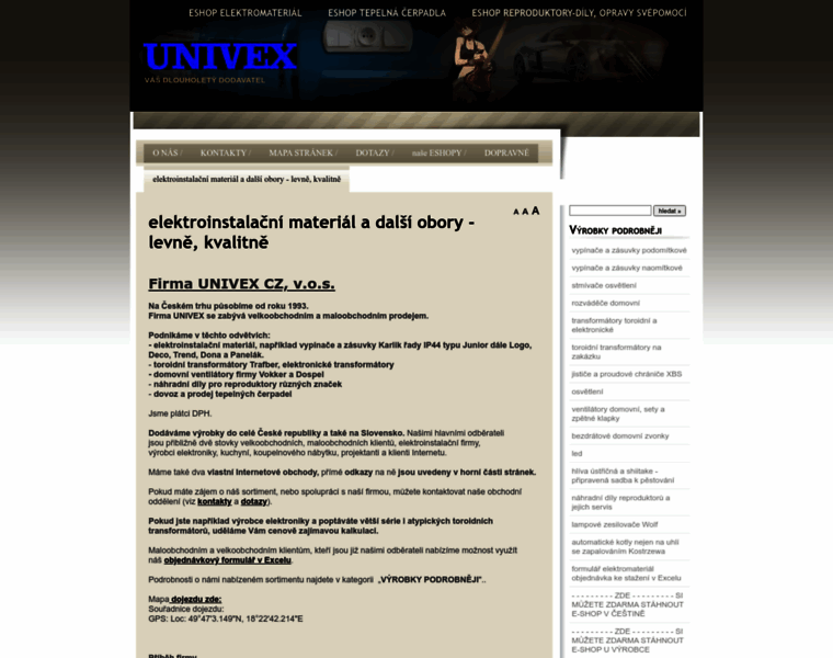 Univex.cz thumbnail