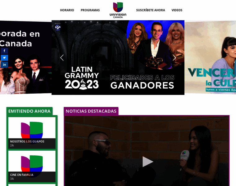 Univision.ca thumbnail