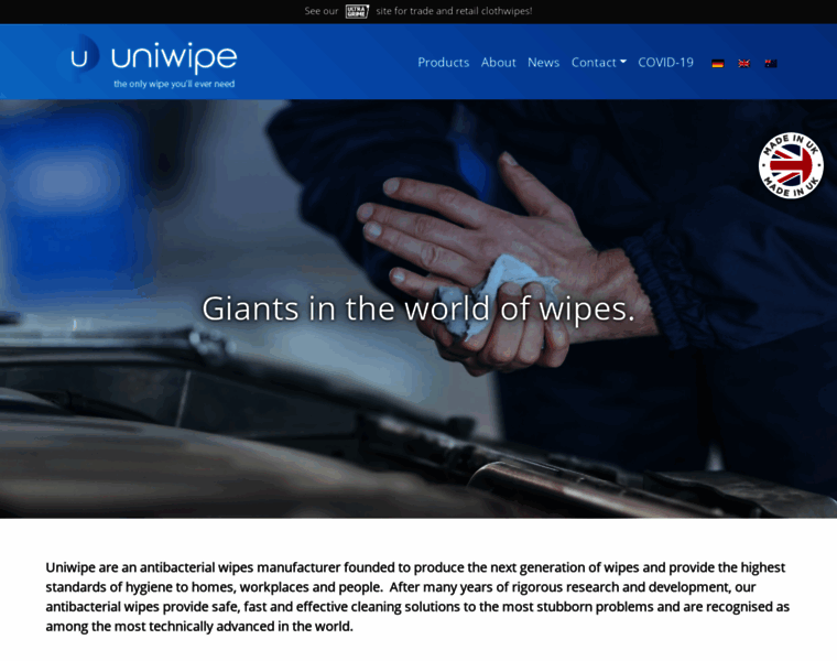 Uniwipe.co.uk thumbnail