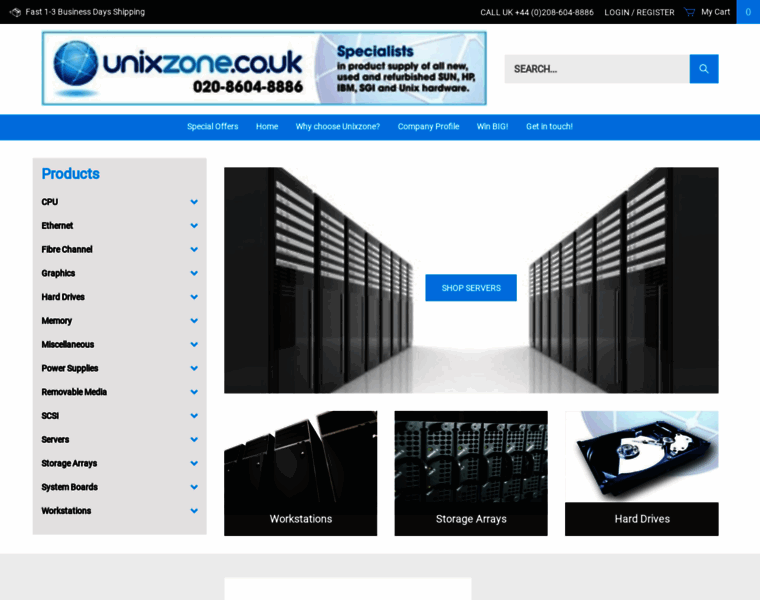 Unixzone.co.uk thumbnail