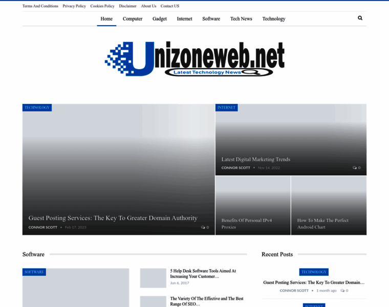 Unizoneweb.net thumbnail
