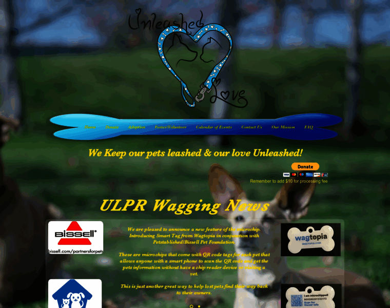 Unleashedlovepetrescue.org thumbnail