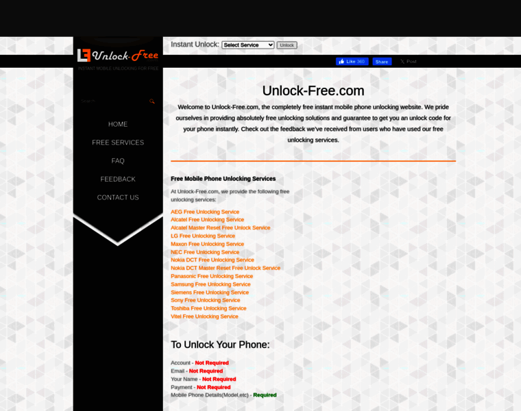 Unlock-free.com thumbnail