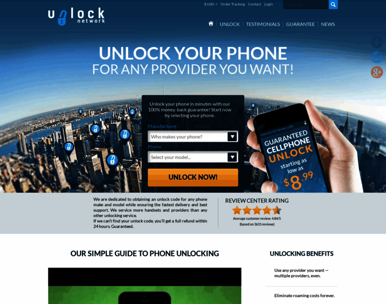 Unlock-network.com thumbnail