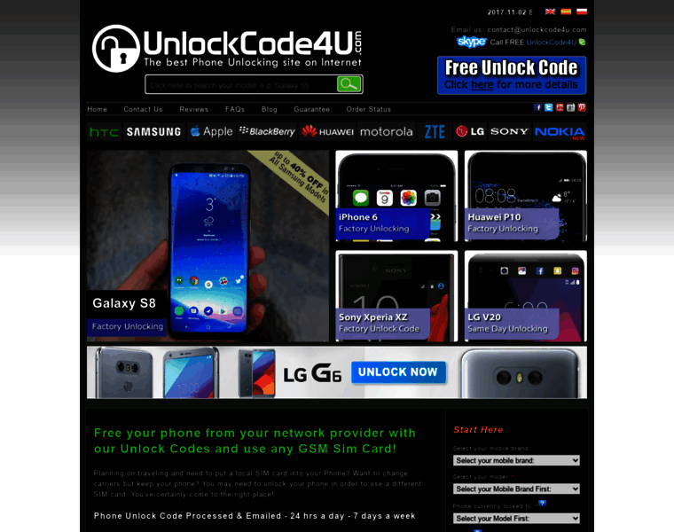 Unlockcode4u.com thumbnail