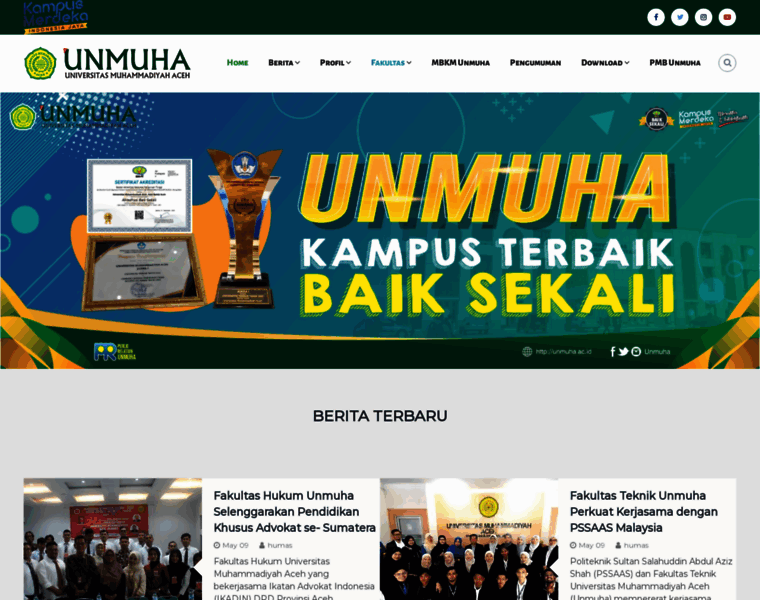 Unmuha.ac.id thumbnail