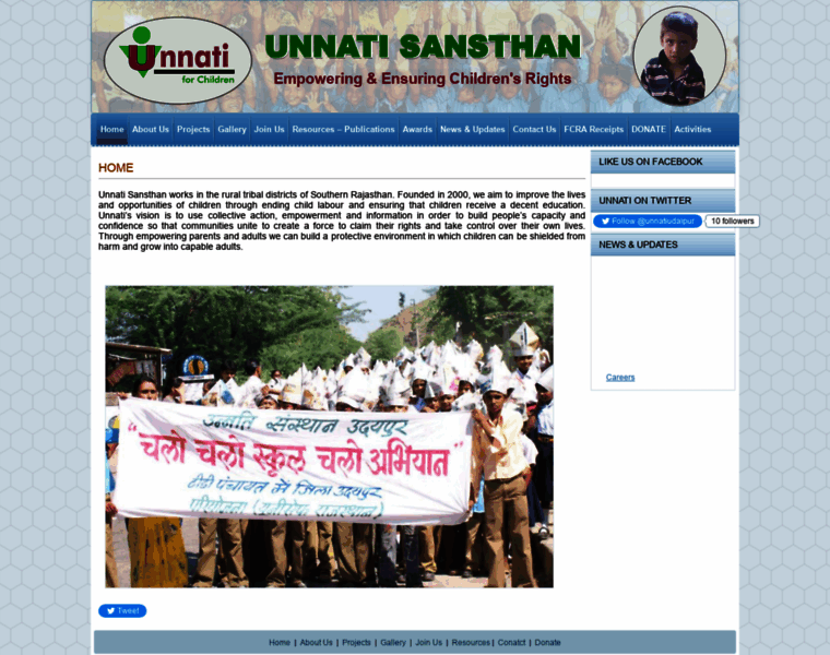 Unnatisansthan.org thumbnail