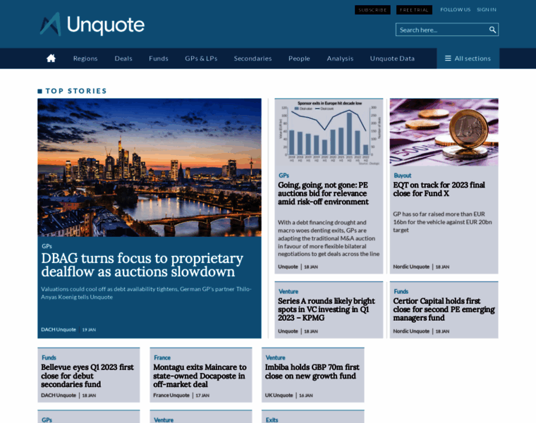 Unquote.co.uk thumbnail