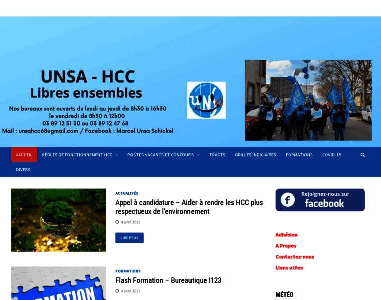 Unsa-hcc.com thumbnail