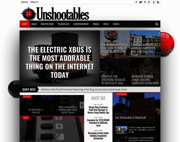 Unshootables.com thumbnail