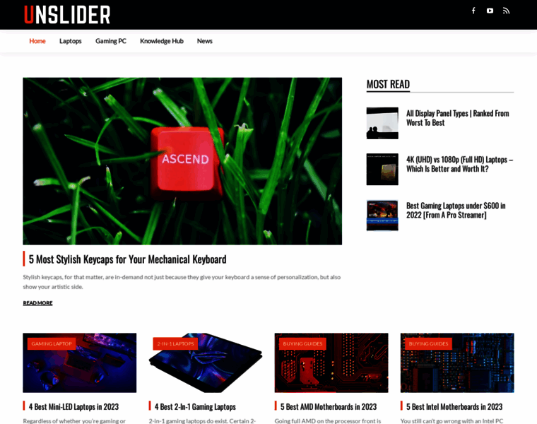 Unslider.com thumbnail