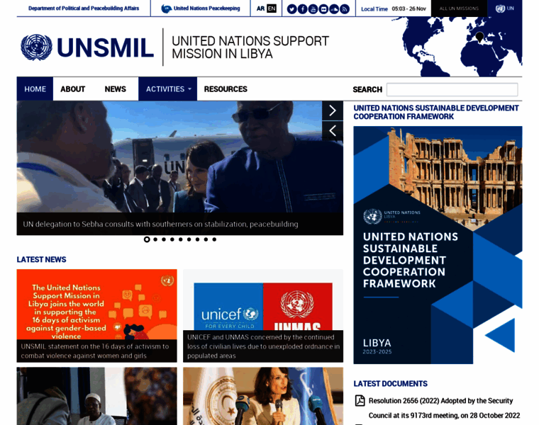 Unsmil.unmissions.org thumbnail