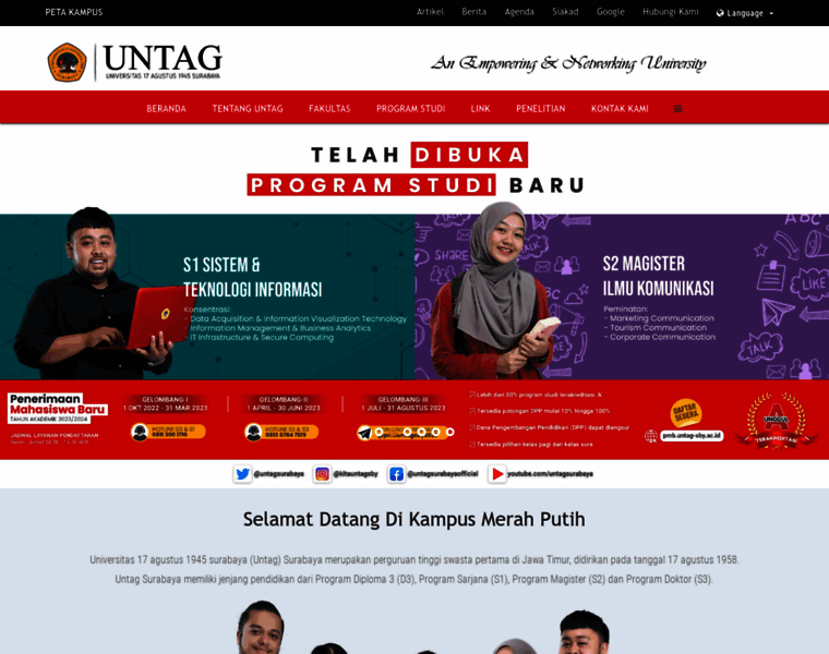 Untag-sby.ac.id thumbnail