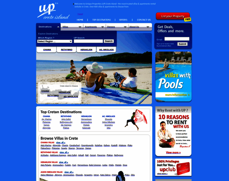 Up-crete.com thumbnail