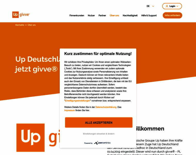 Up-deutschland.de thumbnail