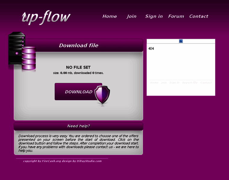 Up-flow.org thumbnail