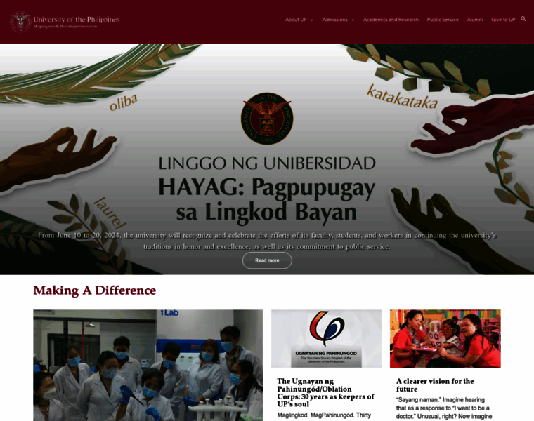 Up.edu.ph thumbnail