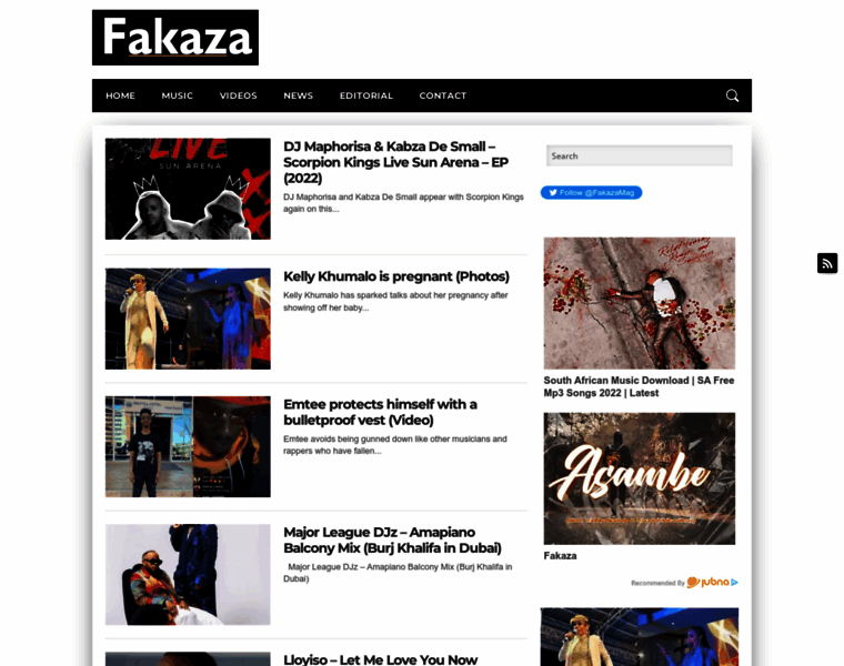 Up.fakaza.com thumbnail