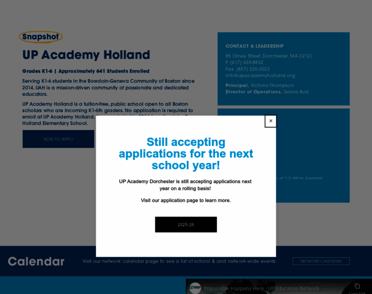 Upacademyholland.org thumbnail Upacademyholland.org thumbnail