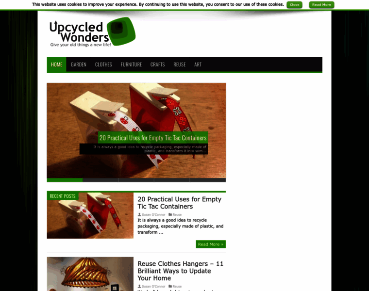 Upcycled-wonders.com thumbnail