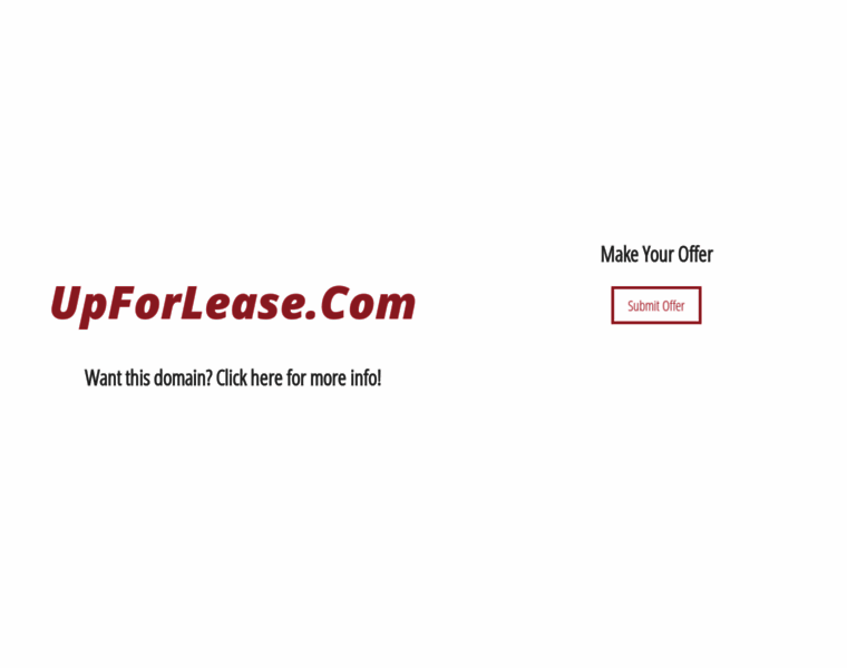 Upforlease.com thumbnail