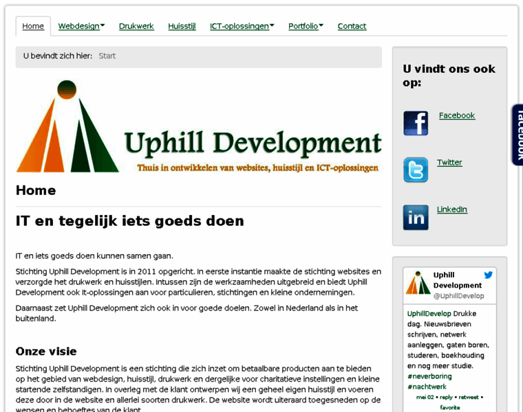 Uphilldevelopment.nl thumbnail