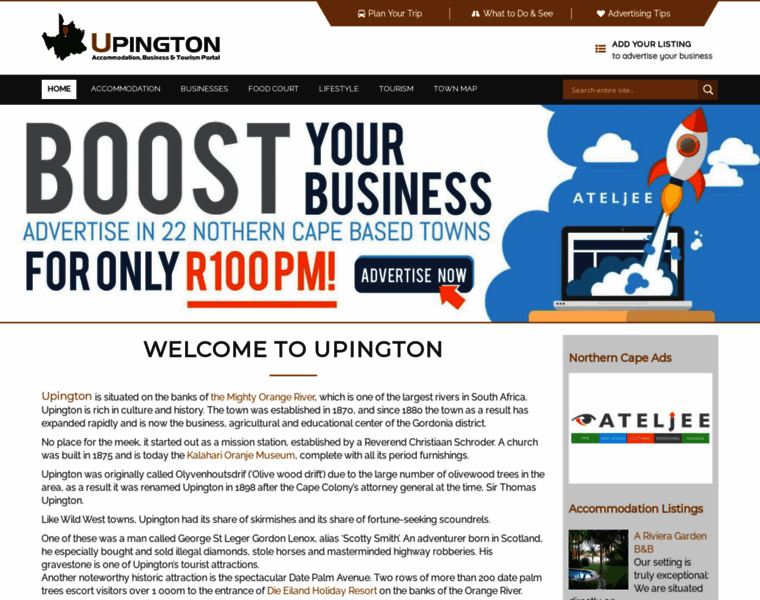 Upington.co.za thumbnail