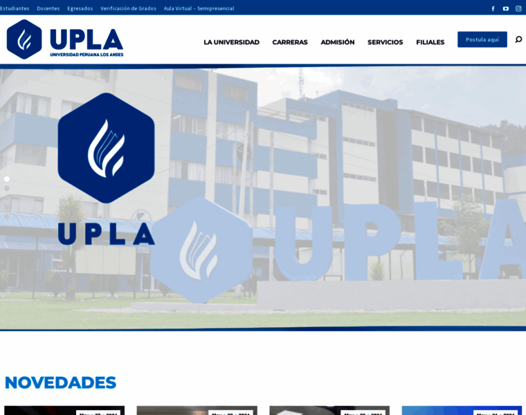 Upla.edu.pe thumbnail