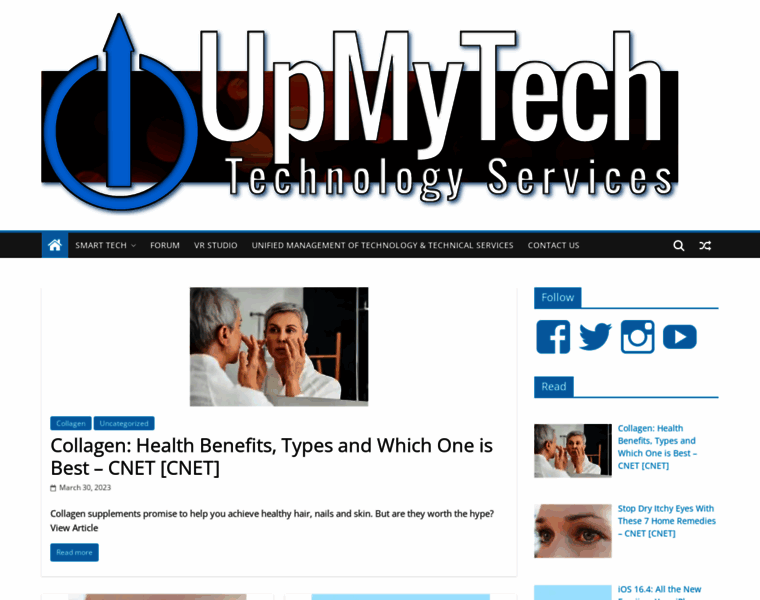 Upmytech.com thumbnail