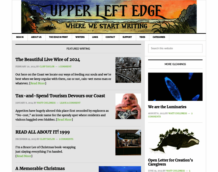 Upperleftedge.com thumbnail