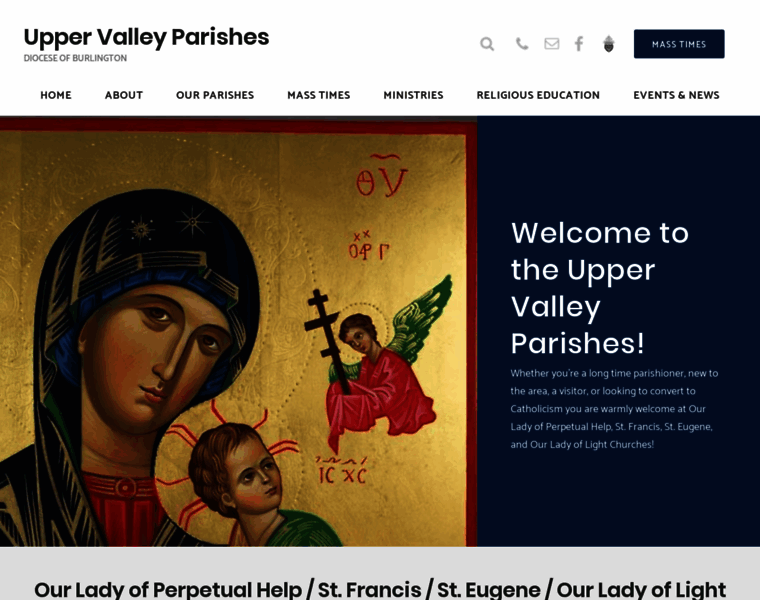 Uppervalleyparishes.org thumbnail