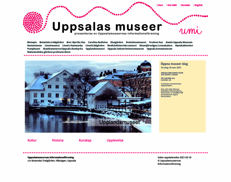 Uppsalasmuseer.se thumbnail