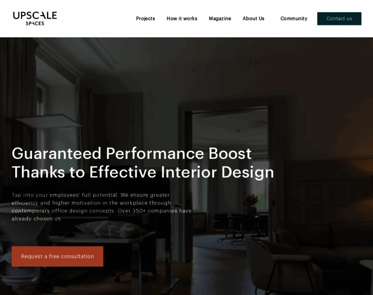 Upscalespaces.com thumbnail