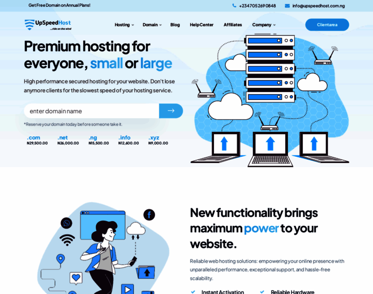 Upspeedhosting.com thumbnail