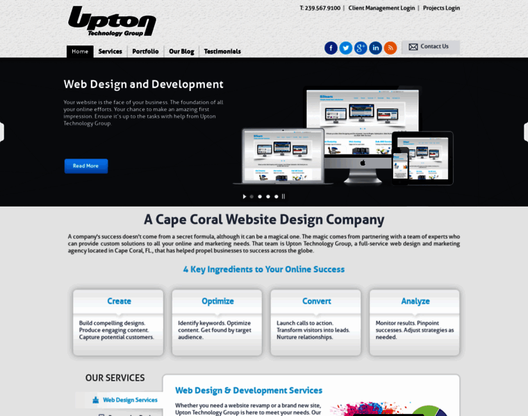 Uptontechnologygroup.com thumbnail
