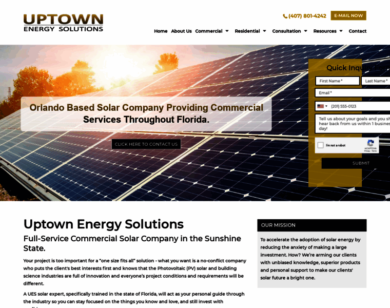 Uptownenergysolutions.com thumbnail
