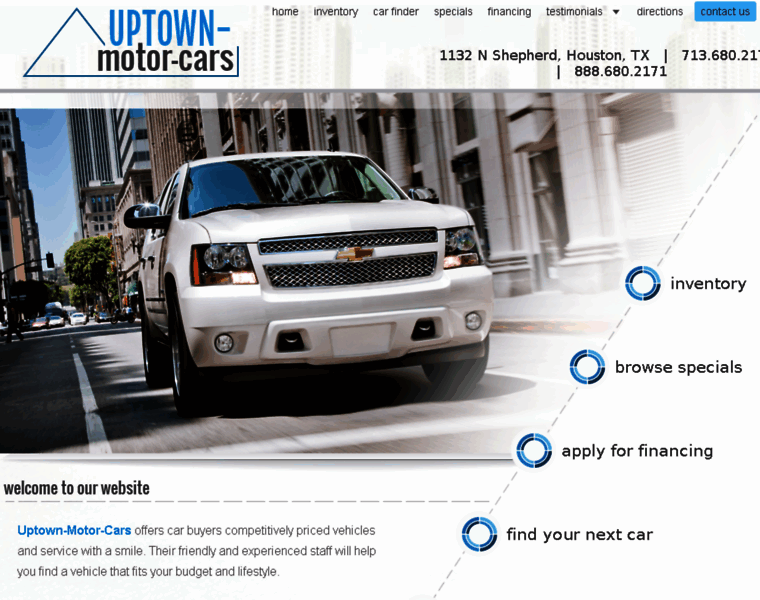 Uptownmotorcars.net thumbnail