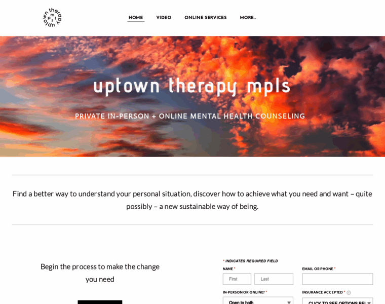 Uptowntherapympls.com thumbnail