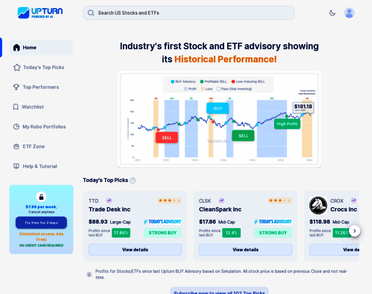 Upturn.io thumbnail Upturn.io thumbnail