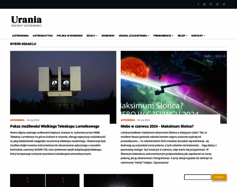 Urania.edu.pl thumbnail