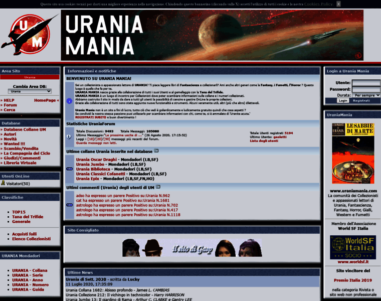 Uraniamania.com thumbnail