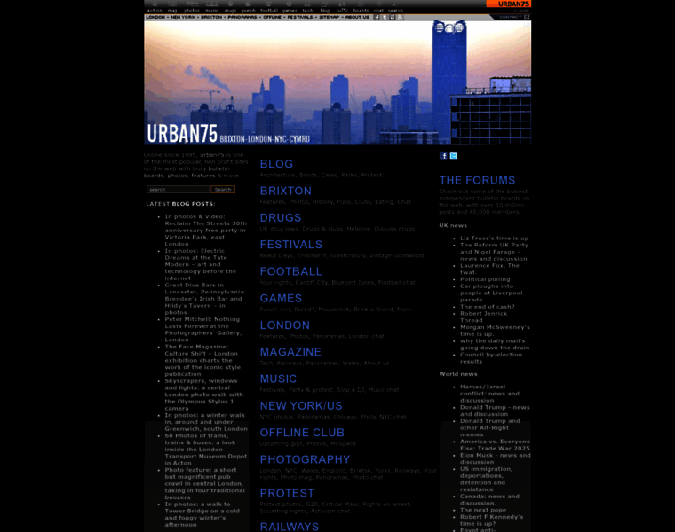 Urban75.org thumbnail Urban75.org thumbnail
