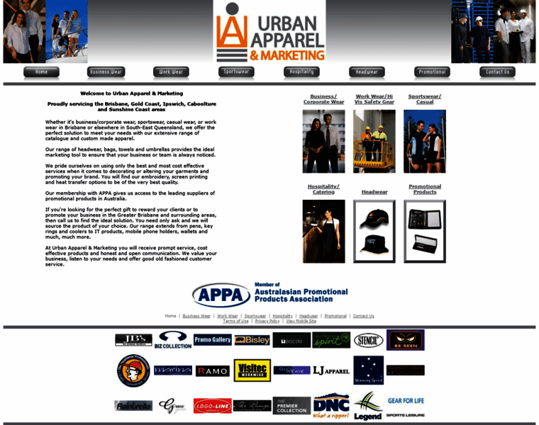 Urbanapparel.com.au thumbnail