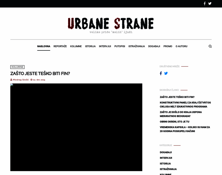 Urbanestrane.rs thumbnail