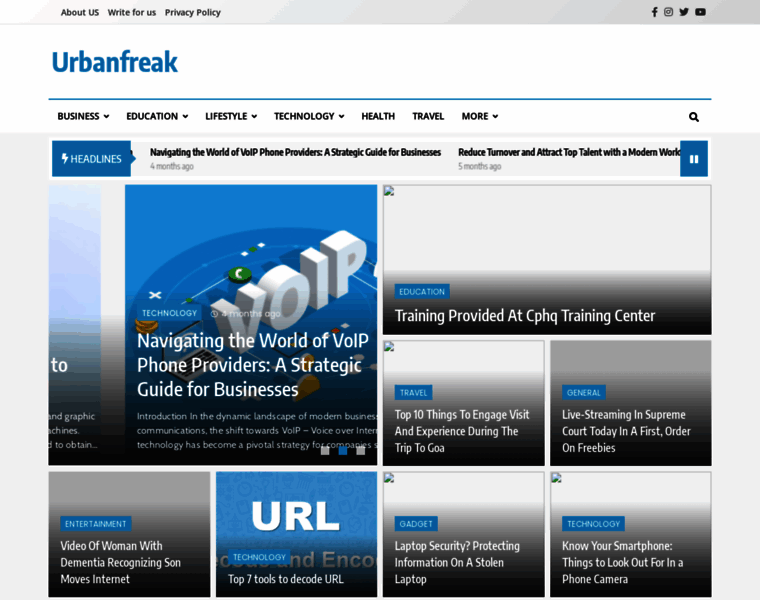 Urbanfreak.net thumbnail